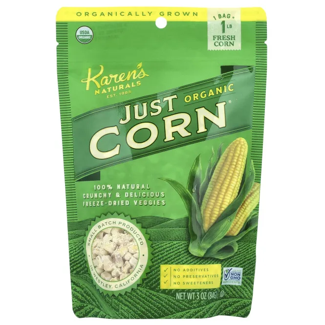 Karen's Naturals, Organic Just Corn®, 84 г (3 унции)