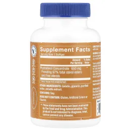 The Vitamin Shoppe, Растительные стеролы Heart Choice, 60 мягких таблеток