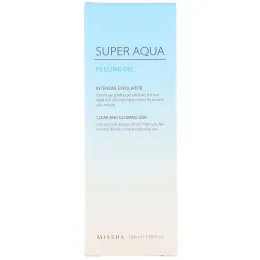 Missha, Отшелушивающий гель "Супер Аква", 3,38 ж. унц. (100 мл)