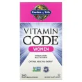 Garden of Life, Vitamin Code®, мультивитамины из цельных пищевых продуктов для женщин, 240 вегетарианских капсул