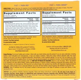 Nature's Secret, Parastroy, Очистка кишечного тракта, 2 бутылки по 90 капсул в каждой