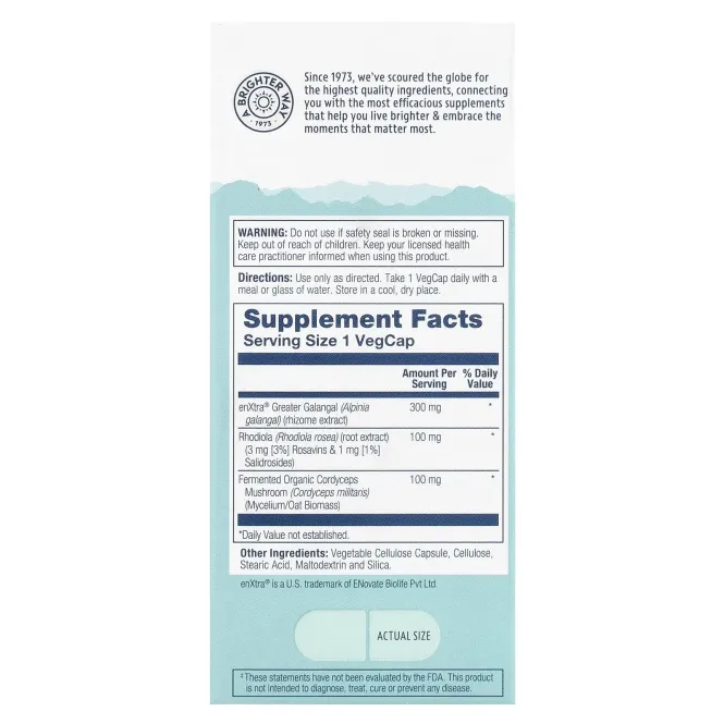 Solaray, SharpMind ™ Energy, 30 растительных капсул