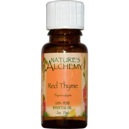Nature's Alchemy, Красный тимьян, эфирное масло, 0,5 унции (15 мл)