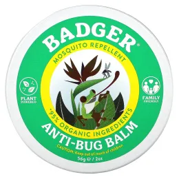 Badger Company, Бальзам для защиты от насекомых с цитронеллой и розмарином, 2 унции (56 г)