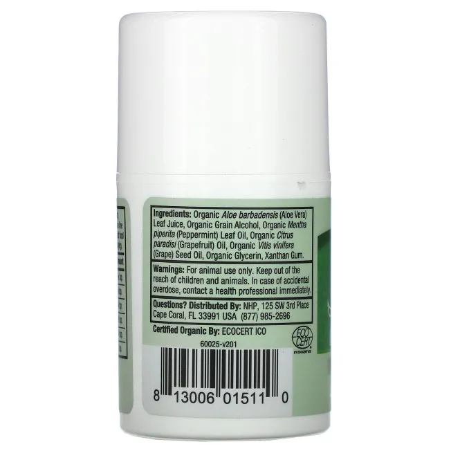 Dr. Mercola, Organic Dental Gel, Peppermint Flavor, 2 oz (56.6 g)