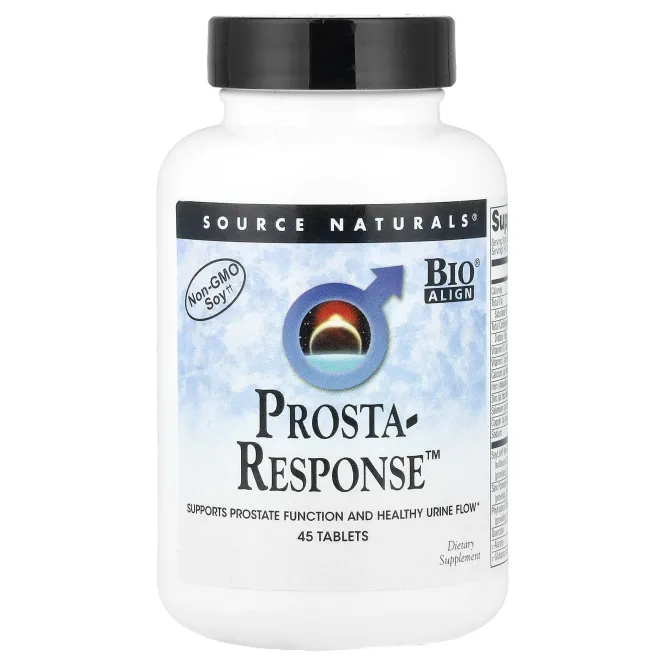 Source Naturals, Prosta-Response ™, 45 таблеток