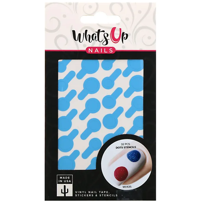 Whats Up Nails, Трафареты-точки, 32 шт.