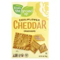 From The Ground Up, крекеры из цветной капусты, со вкусом чеддера, 113 г (4 унции)