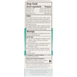 Similasan, Ear Wax Relief, Ушные Капли 0.33 жидких унции (10 мл)