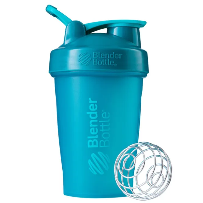 Blender Bottle, Блендерная бутылка, классическая с петлей, бирюзовая, 20 унций