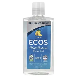 Ecos, Ecos®, ополаскиватель на растительной основе, со вкусом лимона, 237 мл (8 жидк. унций)