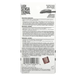 Maybelline, Тушь для ресниц Lash Sensational, оттенок 253 угольно-черный, 9,5 мл