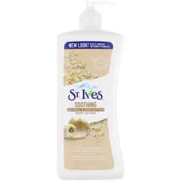 St. Ives, Body Lotion, Soothing, Oatmeal & Shea Butter, 21 fl oz (621 ml)