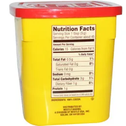 Nestle Toll House, Какао, 8 унций (226,7 г)