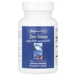 Allergy Research Group, Снотворное Zen Sleep с P5P и 5-HTP, 60 вегетарианских капсул