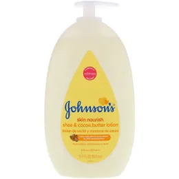 Johnson's Baby, Skin Nourish, Shea & Cocoa Butter Lotion, 16.9 fl oz (500 ml)