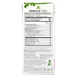 Miracle Tree, Moringa Organic Superfood Tea, Turmeric, Caffeine Free, 25 Tea Bags, 1.32 oz (37.5 g)