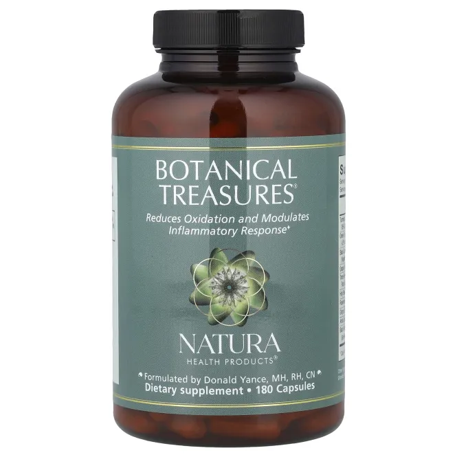 Natura Health Products, Botanical Treasures®, 180 капсул