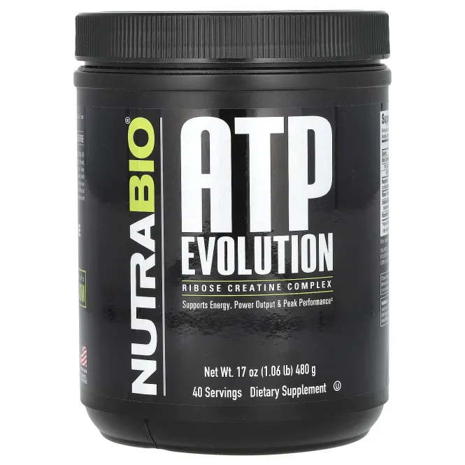 NutraBio, ATP Evolution, 480 г (17 унций)