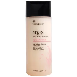 The Face Shop, Rice Water Bright, средство для снятия макияжа с губ и глаз, 4 унц. (120 мл)