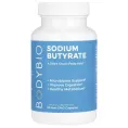BodyBio, бутират натрия, 60 капсул без ГМО