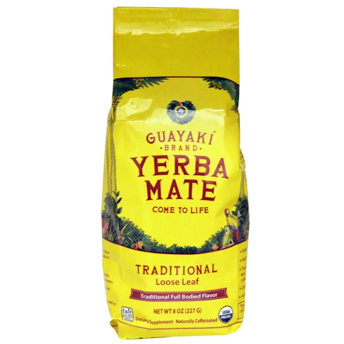 Guayaki, Мате, традиционный россыпью, 8 унций (227 г)