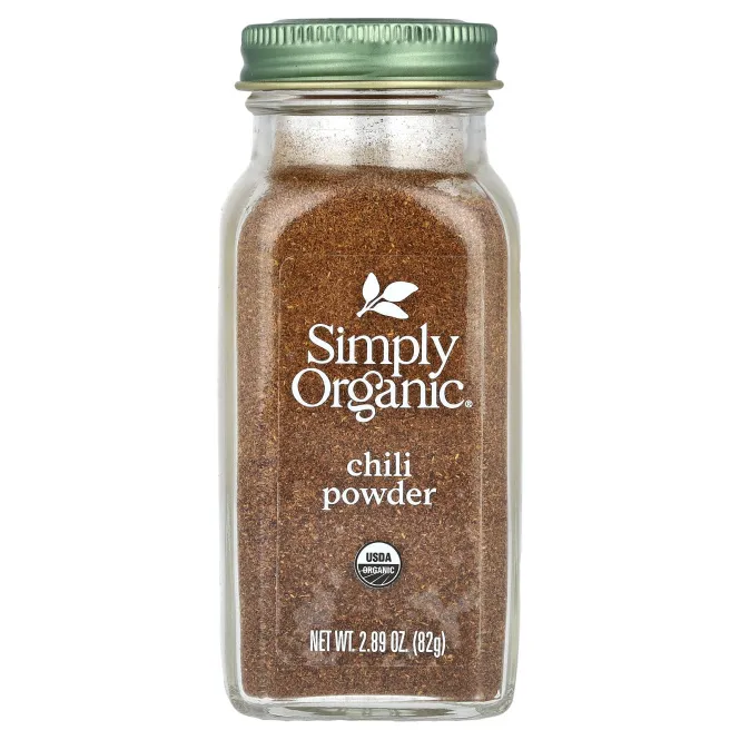 Simply Organic, Порошок чили, 2.89 унций (82 г)