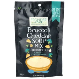 Frontier Co-op, смесь для супа с брокколи и чеддером, 130 г (4,59 унции)