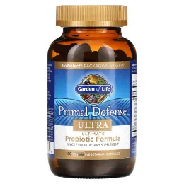 Garden of Life, Основная защита, Ультра, лучшая пробиотическая формула, 180  растительных капсул UltraZorbe