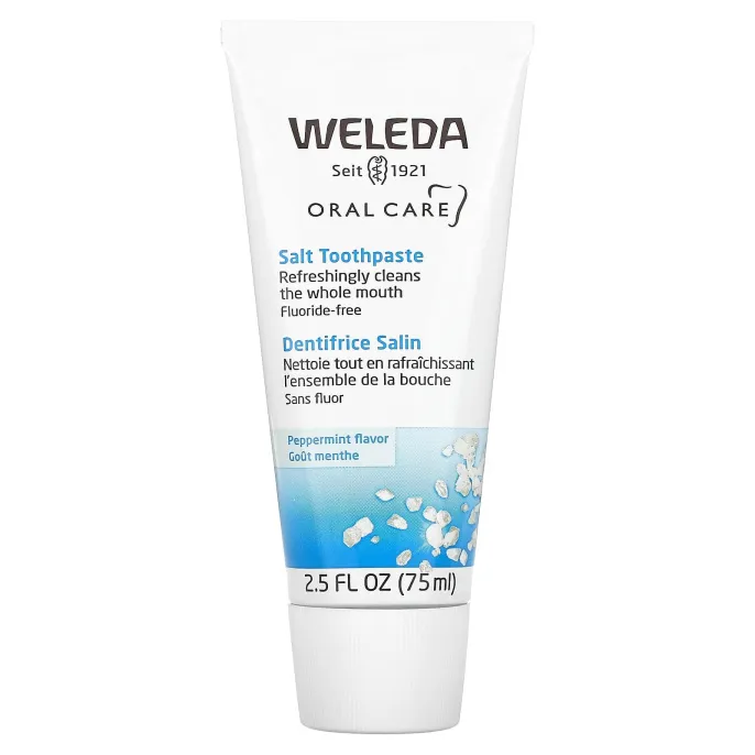 Weleda, Солевая зубная паста, 2,5 жидкой унции (75 мл)