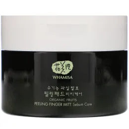 Whamisa, Organic Fruits, Sebum Care, Peeling Finger Mitt, 30 Mitts, 6.3 oz (180 g)