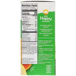 Happy Family Organics, Organics Happy Tot, Люблю свои овощи, шпинат, яблоки, батат и киви, и 4 пакетика, по 120 г