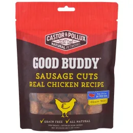 Castor & Pollux, Good Buddy, кольца из сосисок, продукт из настоящей курицы, 5 унций (141 г)