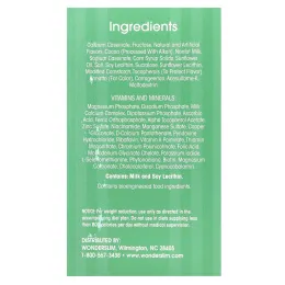 WonderSlim, Meal Shake, Meal Shake, крем Cocomint, 7 пакетиков по 28 г