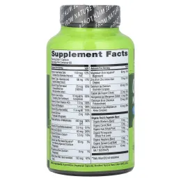 NATURELO, мультивитамины для мужчин старше 50 лет для приема один раз в день, 60 вегетарианских капсул