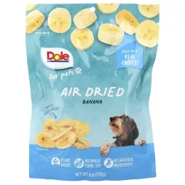 Dole for Pets, банан, сушеный на воздухе, 170 г (6 унций)