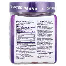 Natrol, Мармеладки, мелатонин, клубника, 10 мг, 90 штук