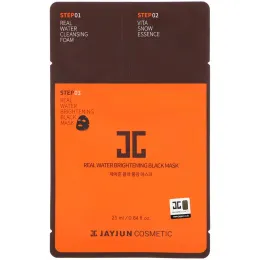 Jayjun Cosmetic, Черная маска. усиливающая сияние кожи, на водной основе, 1 маска, 0,84 унц. (25 мл)