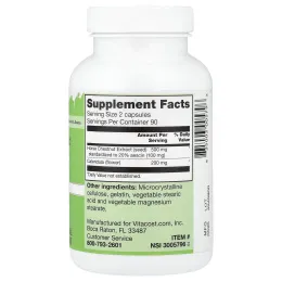 Vitacost, экстракт конского каштана, 180 капсул
