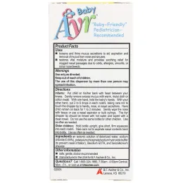 AYR, Назальный спрей/капли с морской солью для малышей, 1 ж. унц.(30 мл)