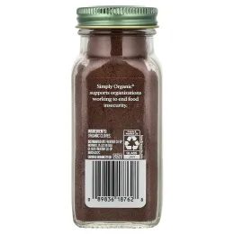 Simply Organic, гвоздика, молотая, 80 г (2,82 унции)