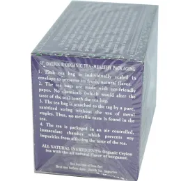 St. Dalfour, Органический чай Earl Grey, 25 чайных пакетов, 1.75 унций (50 г)