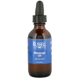 Russell Organics, Масло маракуйи, 2 жидких унции (60 мл)