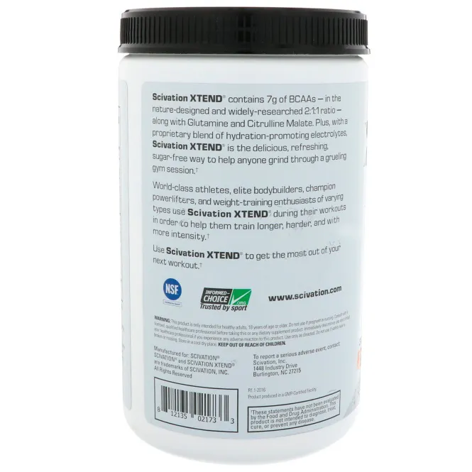 Scivation, Аминокислоты с разветвленной цепью Xtend, мандарин, 420 г