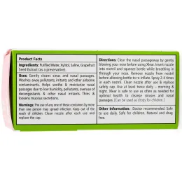 Xlear, Xylitol, спрей для носа, натуральный соляной раствор, 3 флакона, 0,75 жидкой унции (22 мл) каждый