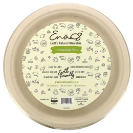 Earth's Natural Alternative, 10" Compostable Plates, 50 Pack