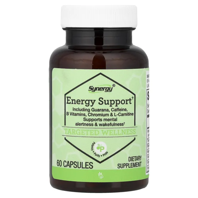 Vitacost, Synergy®, Energy Support, 60 Capsules