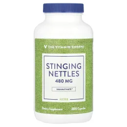 The Vitamin Shoppe, Крапива двудомная, 480 мг, 300 капсул