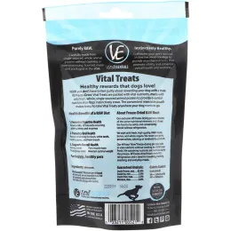 Vital Essentials, Freeze-Dried Treats For Dogs, Minnows, 1.0 oz (28.3 g)