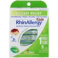 Boiron, Для детей, RhinAllergy, 3 тубы по 80 быстрорастворимых шариков